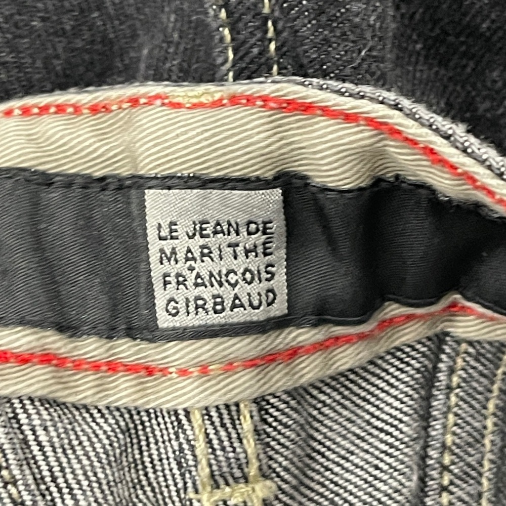 Vintage Marithe Francois Girbaud Denim Jeans Black Y2K Size 38M 90’s - Picture 7 of 7